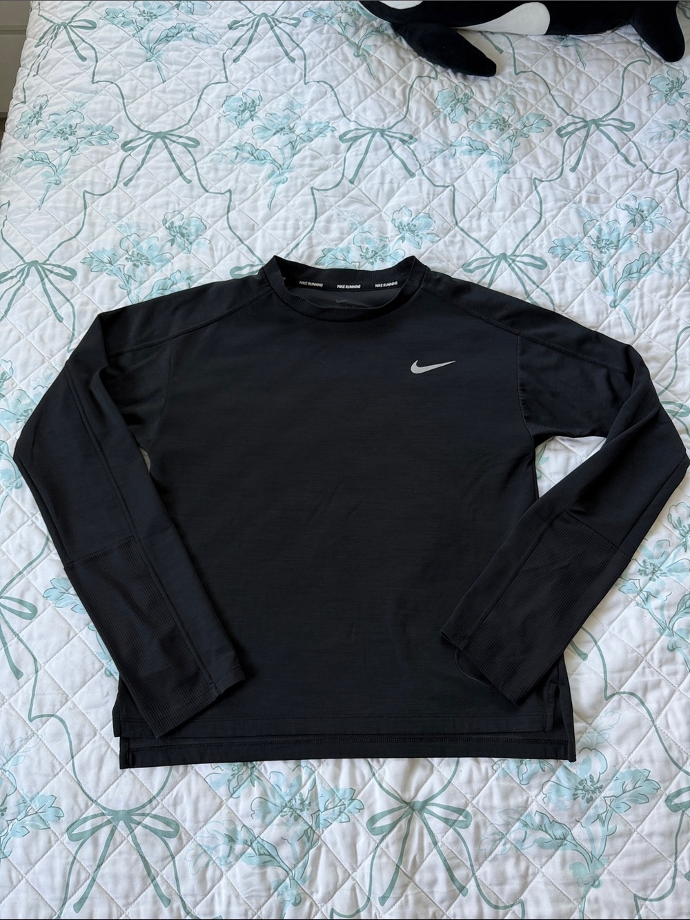 Nike Black Long-Sleeve Dri-FIT Performance Tee